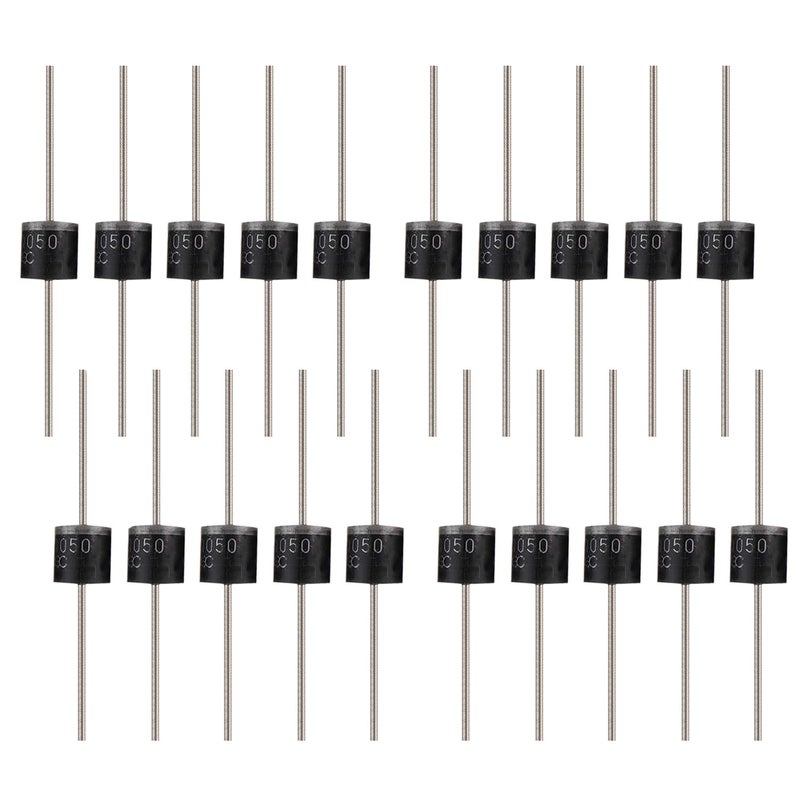 BOJACK Schottky diode 30SQ050 (30A 50V) Axial 30SQ050 (30 amps 50 Volts) for Solar Panel Parallel reflow Protection diodes Barrier Rectifier Diodes (Pack of 20) - Image 2
